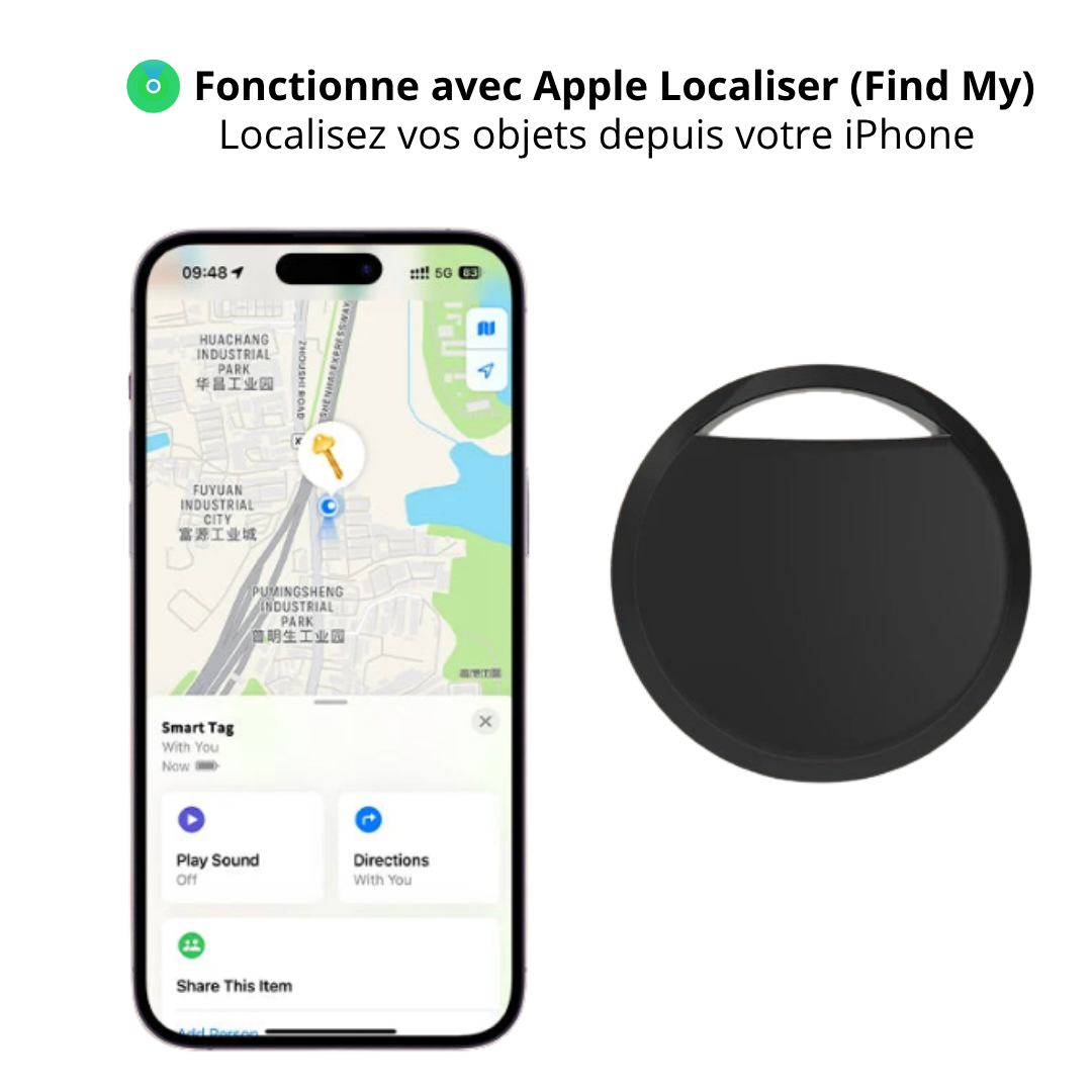Tracker Bluetooth - Compatible Apple