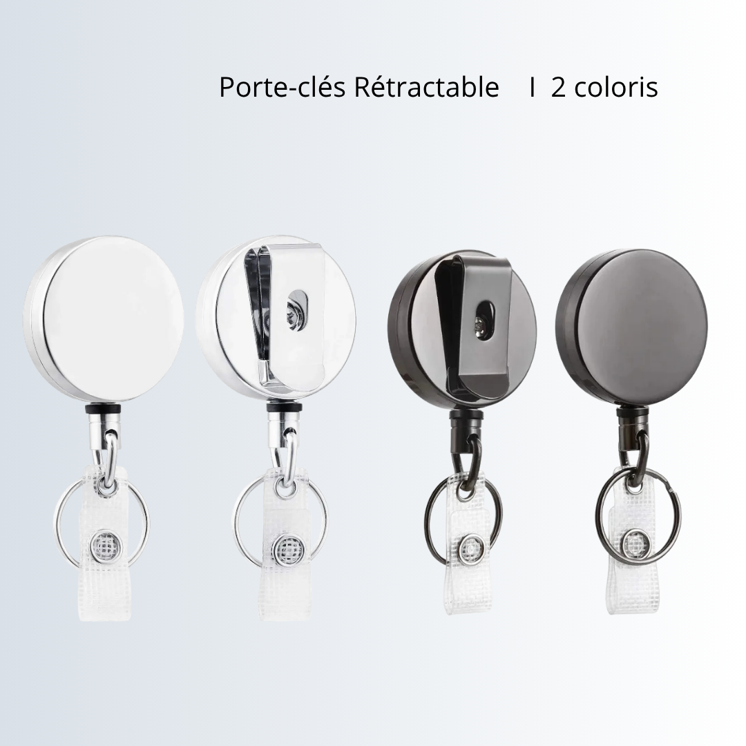 Porte-Clés Rétractable - Sécurité