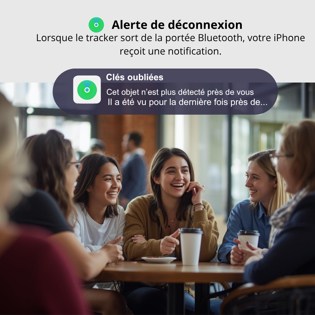 Tracker Bluetooth - Compatible Apple