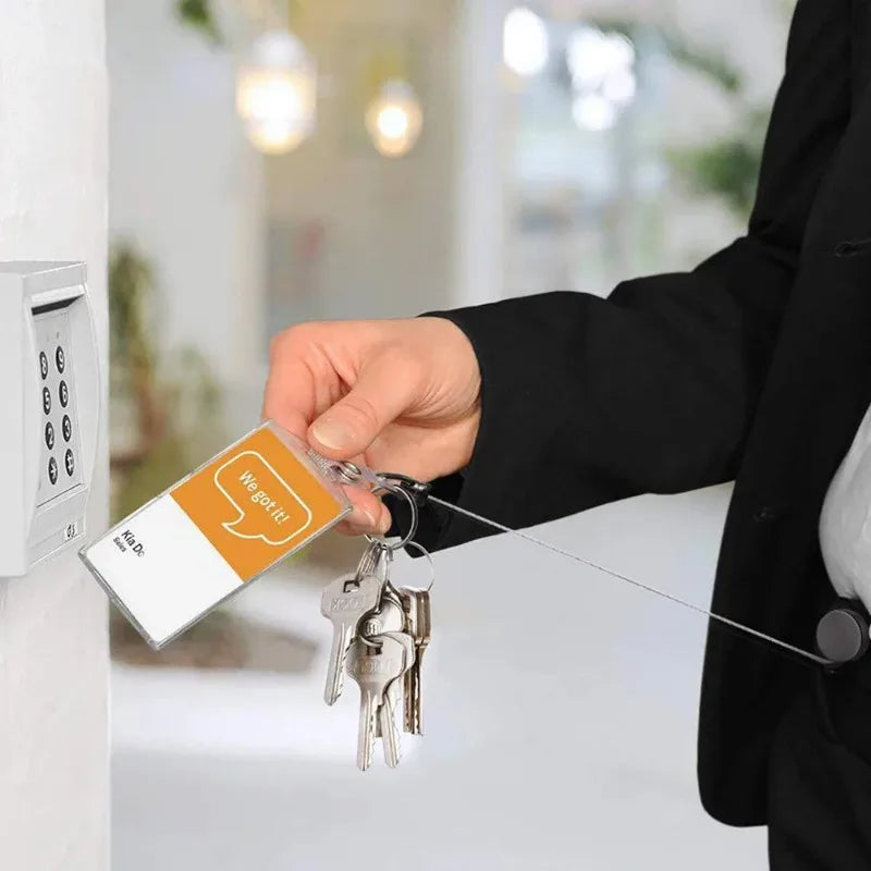 Porte-Clés Rétractable - Sécurité