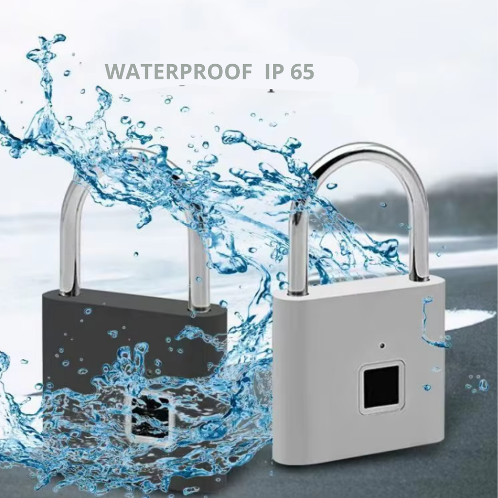 Cadenas Biométrique P2 – Empreinte Digitale Portable et Étanche IP65